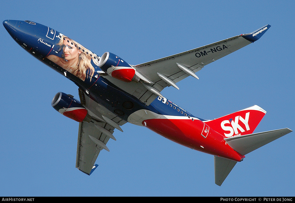 Aircraft Photo of OM-NGA | Boeing 737-76N | SkyEurope Airlines | AirHistory.net #14066