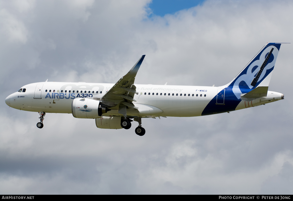 Aircraft Photo of F-WNEO | Airbus A320-271N | Airbus | AirHistory.net #14070