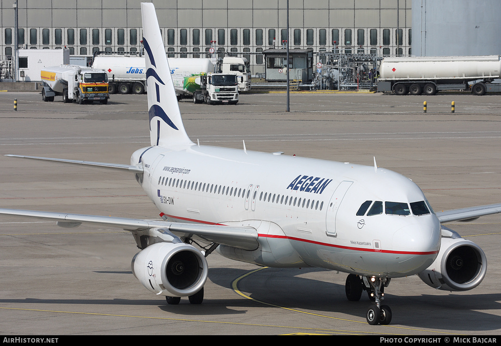 Aircraft Photo of SX-DVW | Airbus A320-232 | Aegean Airlines | AirHistory.net #14089