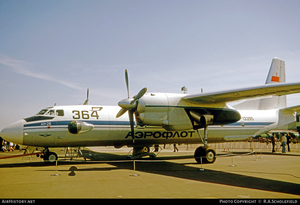 Aircraft Photo of CCCP-13395 | Antonov An-26 | Aeroflot | AirHistory.net #14095