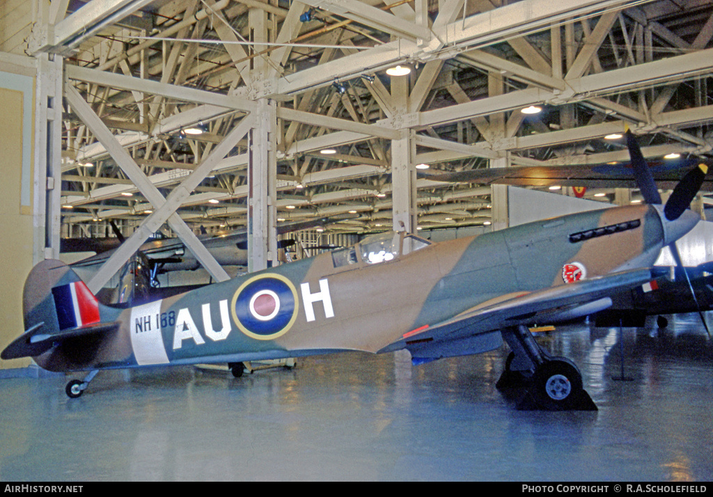 Aircraft Photo of NH188 | Supermarine 361 Spitfire HF9C | UK - Air Force | AirHistory.net #14096