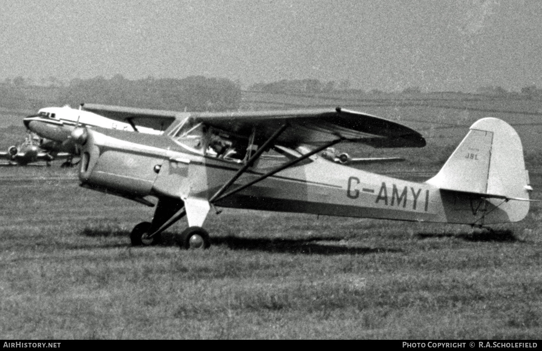 Aircraft Photo of G-AMYI | Auster J-8L Aiglet Trainer | Yorkshire Aeroplane Club | AirHistory.net #14100