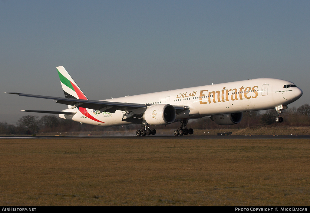 Aircraft Photo of A6-EBD | Boeing 777-31H/ER | Emirates | AirHistory.net #14109