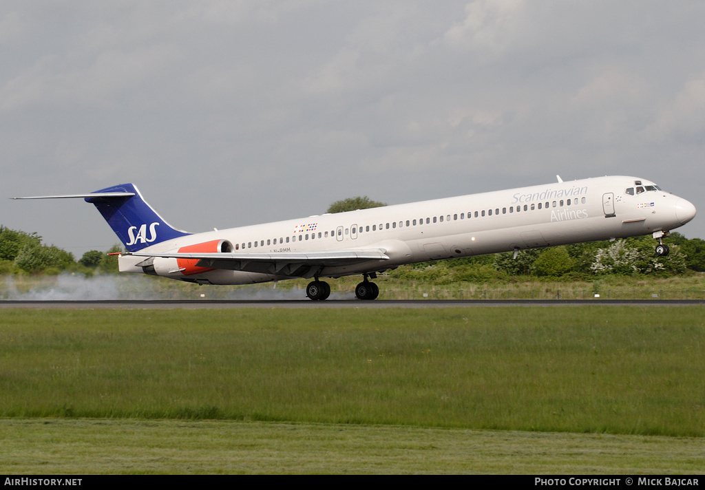 Aircraft Photo of LN-RMM | McDonnell Douglas MD-82 (DC-9-82) | Scandinavian Airlines - SAS | AirHistory.net #14111