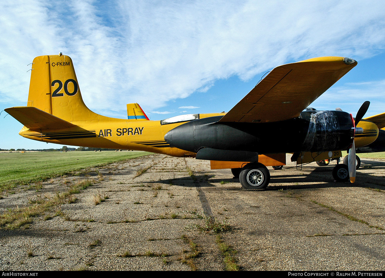 Aircraft Photo of C-FKBM | Douglas B-26/AT Invader | Air Spray | AirHistory.net #14123