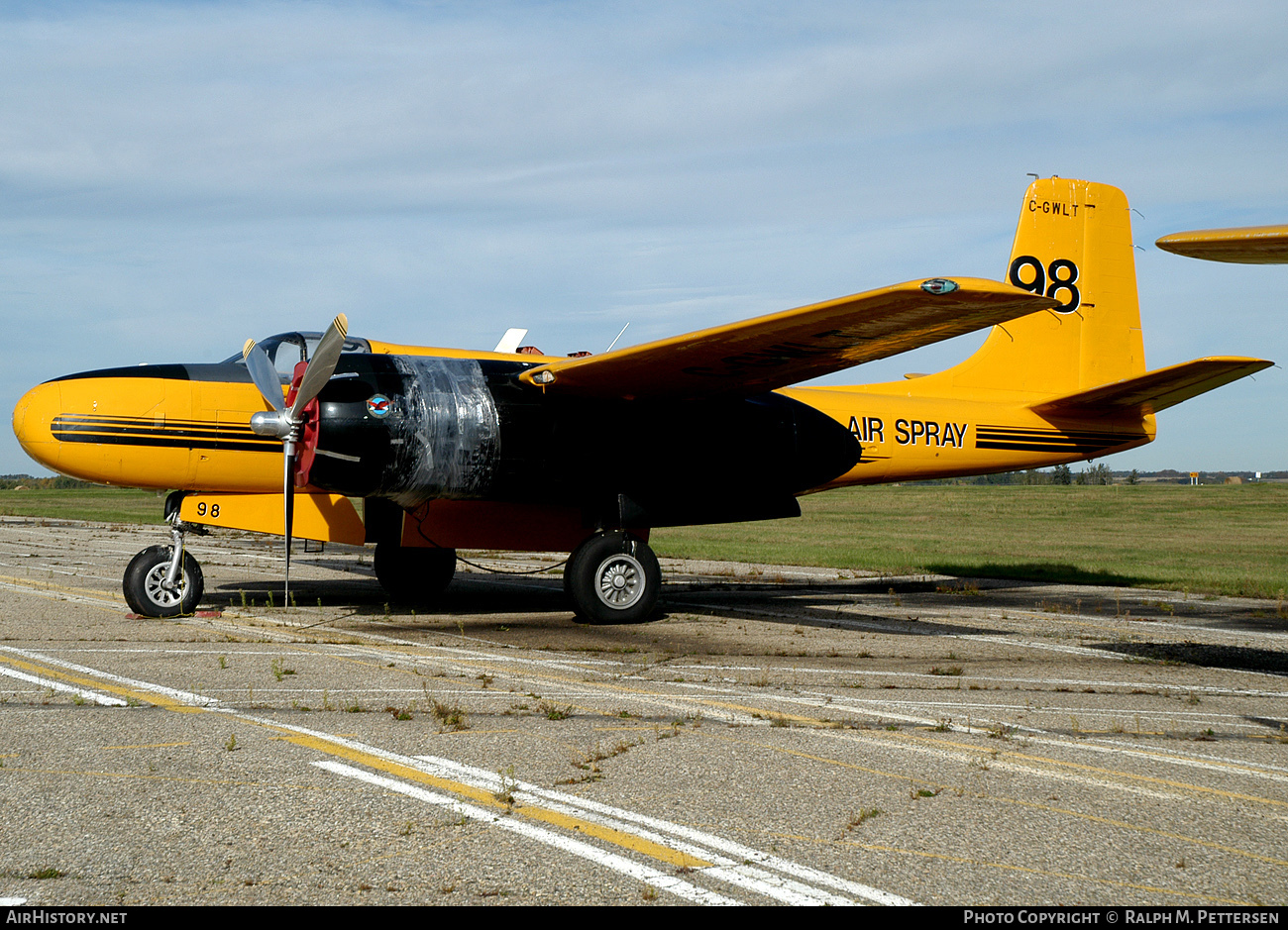 Aircraft Photo of C-GWLT | Douglas B-26/AT Invader | Air Spray | AirHistory.net #14126