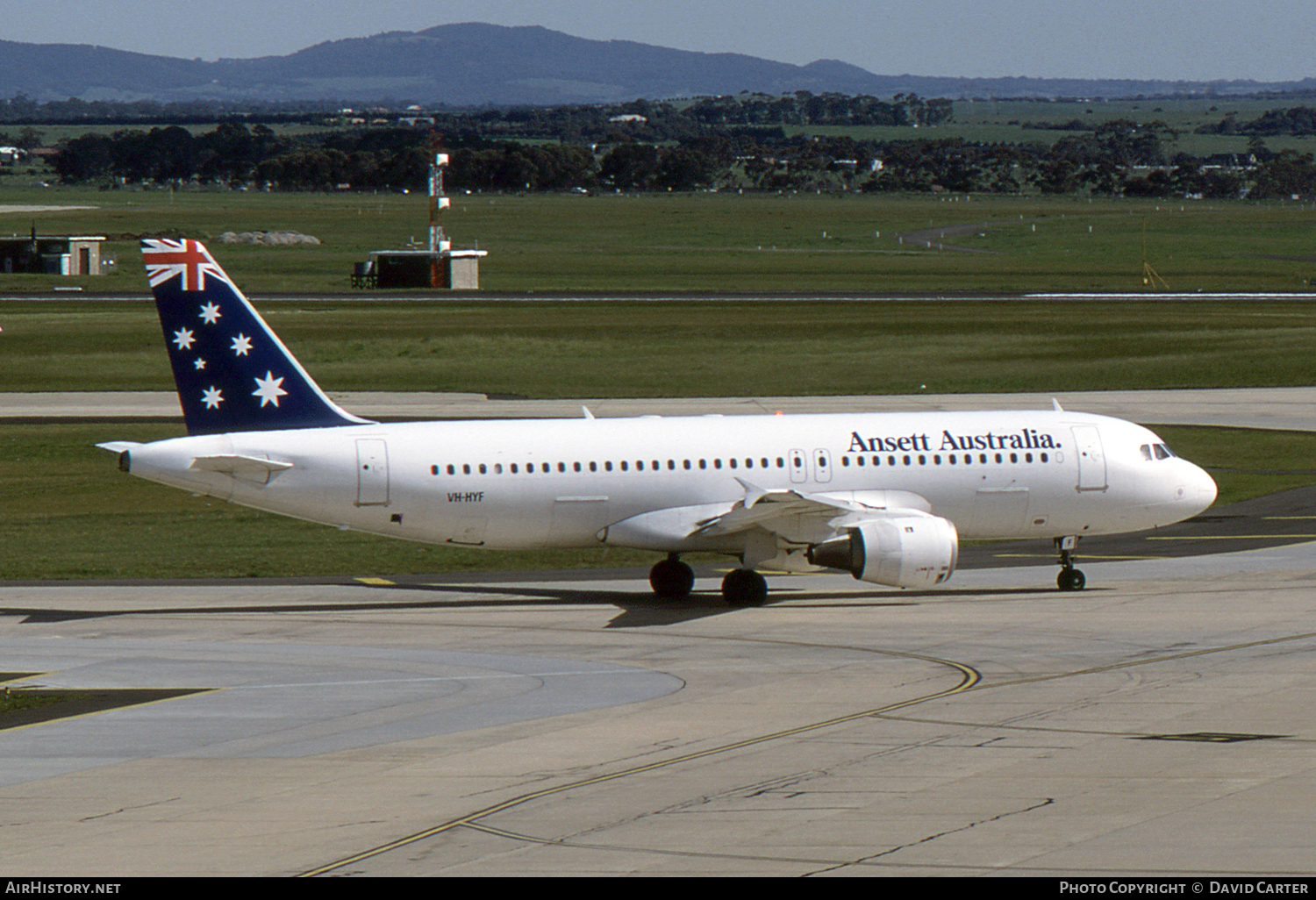 Aircraft Photo of VH-HYF | Airbus A320-211 | Ansett Australia | AirHistory.net #14153