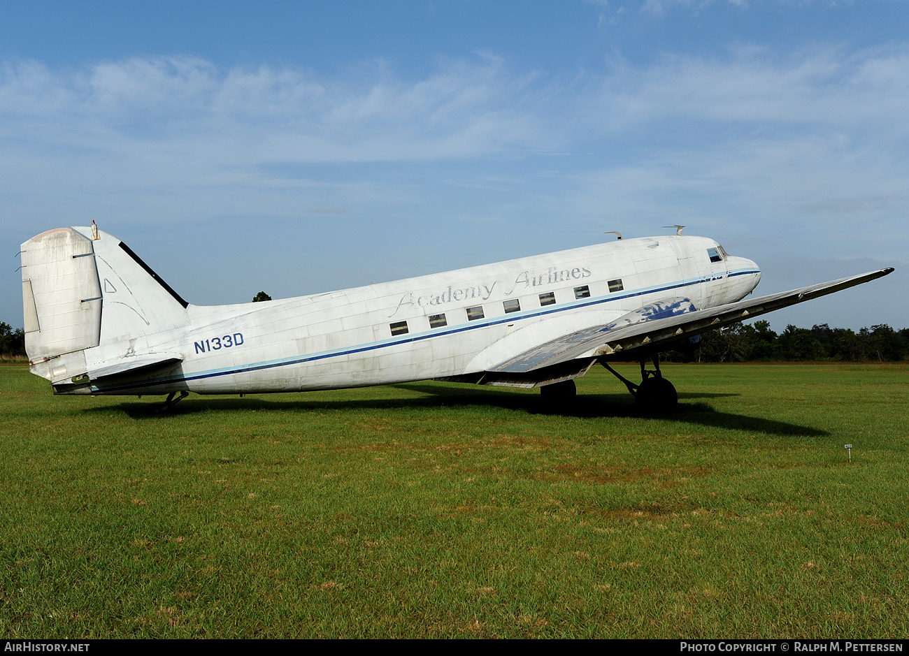 Aircraft Photo of N133D | Douglas DC-3(A) | Academy Airlines | AirHistory.net #14159