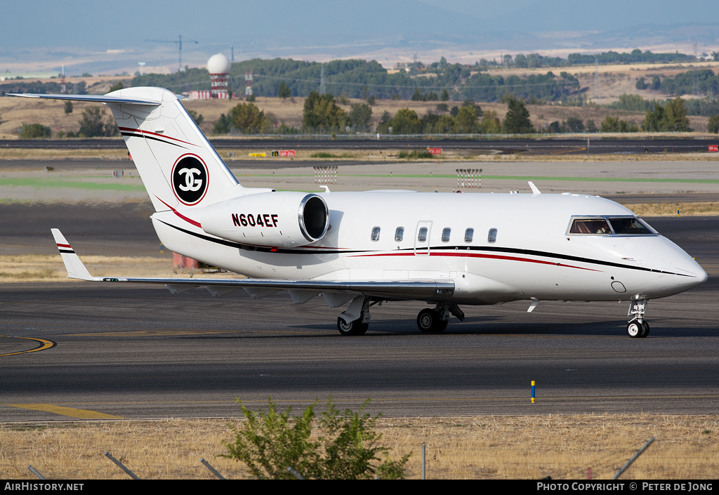 Aircraft Photo of N604EF | Canadair Challenger 600 (CL-600-1A11) | AirHistory.net #14161