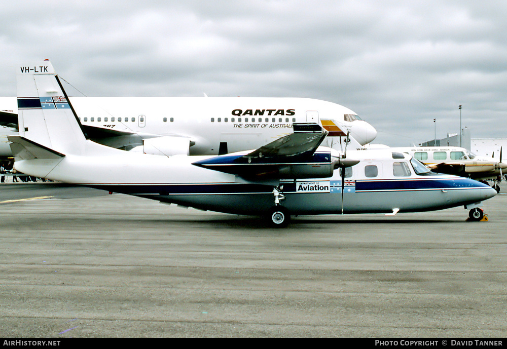 Aircraft Photo of VH-LTK | Gulfstream Aerospace 695B Jetprop 1000B | Department of Aviation | AirHistory.net #14170