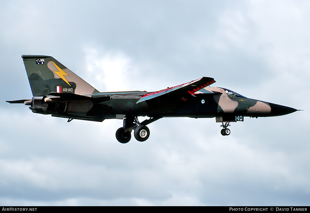 Aircraft Photo of A8-140 | General Dynamics F-111C Aardvark | Australia - Air Force | AirHistory.net #14171