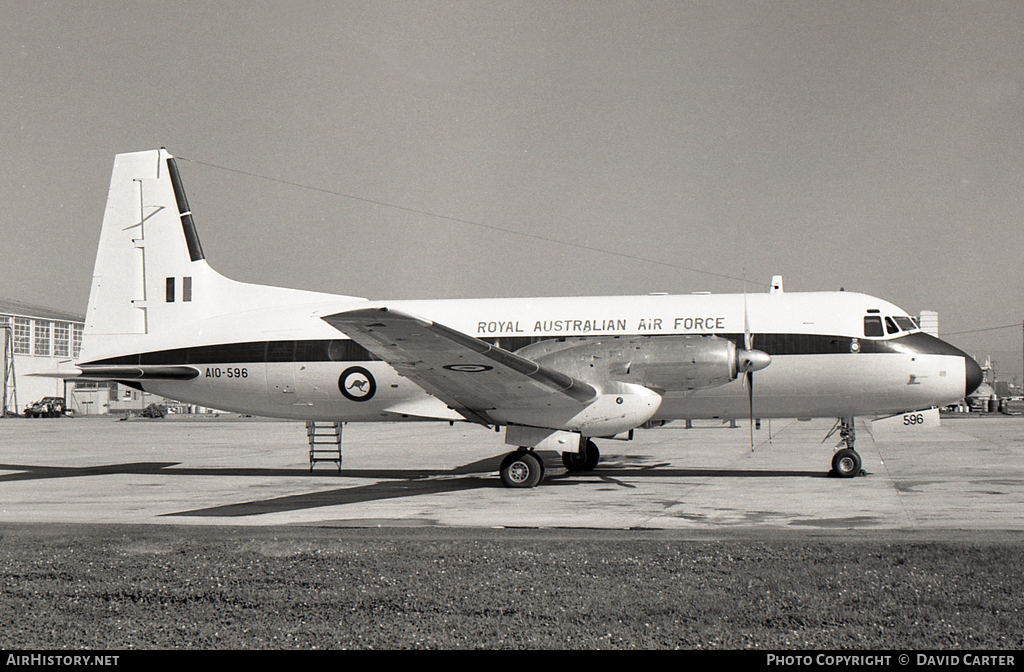 Aircraft Photo of A10-596 | Hawker Siddeley HS-748 Srs2/229 | Australia - Air Force | AirHistory.net #14178