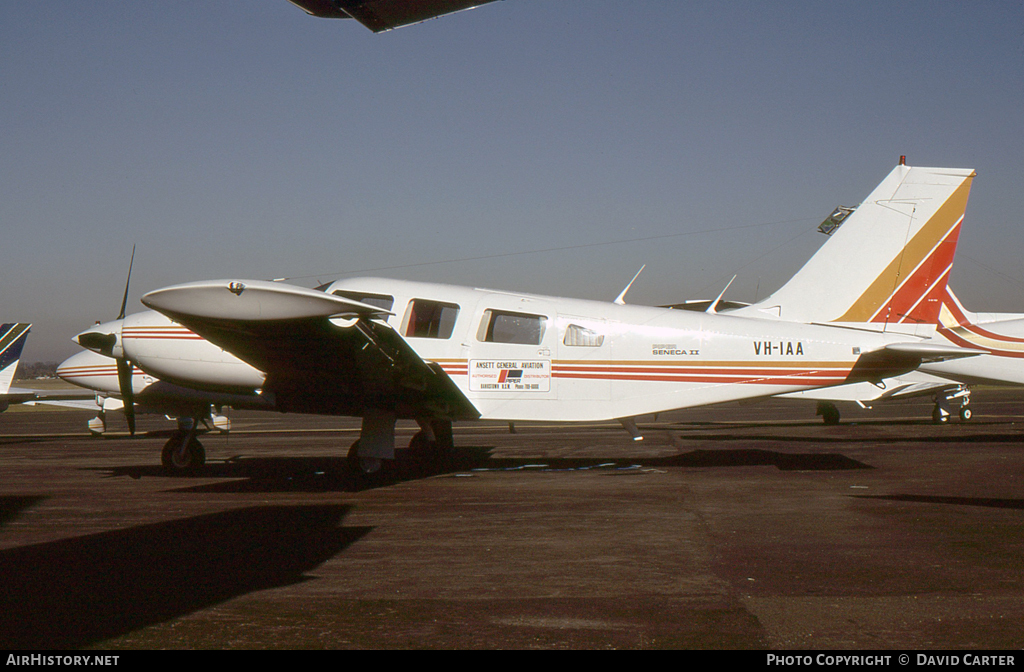 Aircraft Photo of VH-IAA | Piper PA-34-200T Seneca II | AirHistory.net #14181