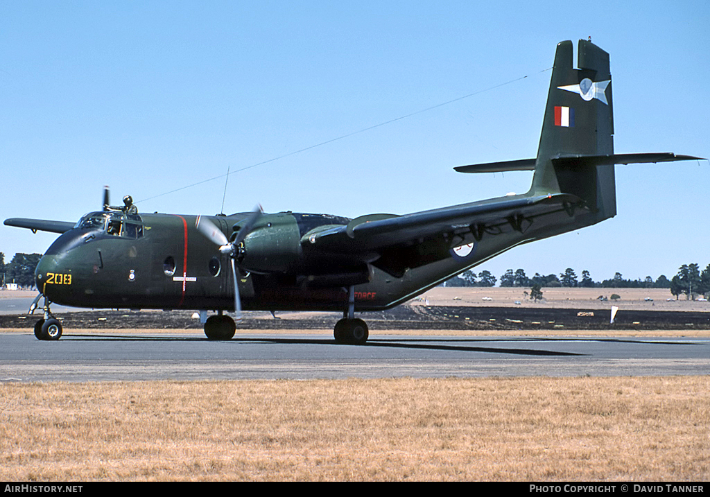 Aircraft Photo of A4-208 | De Havilland Canada DHC-4A Caribou | Australia - Air Force | AirHistory.net #14195