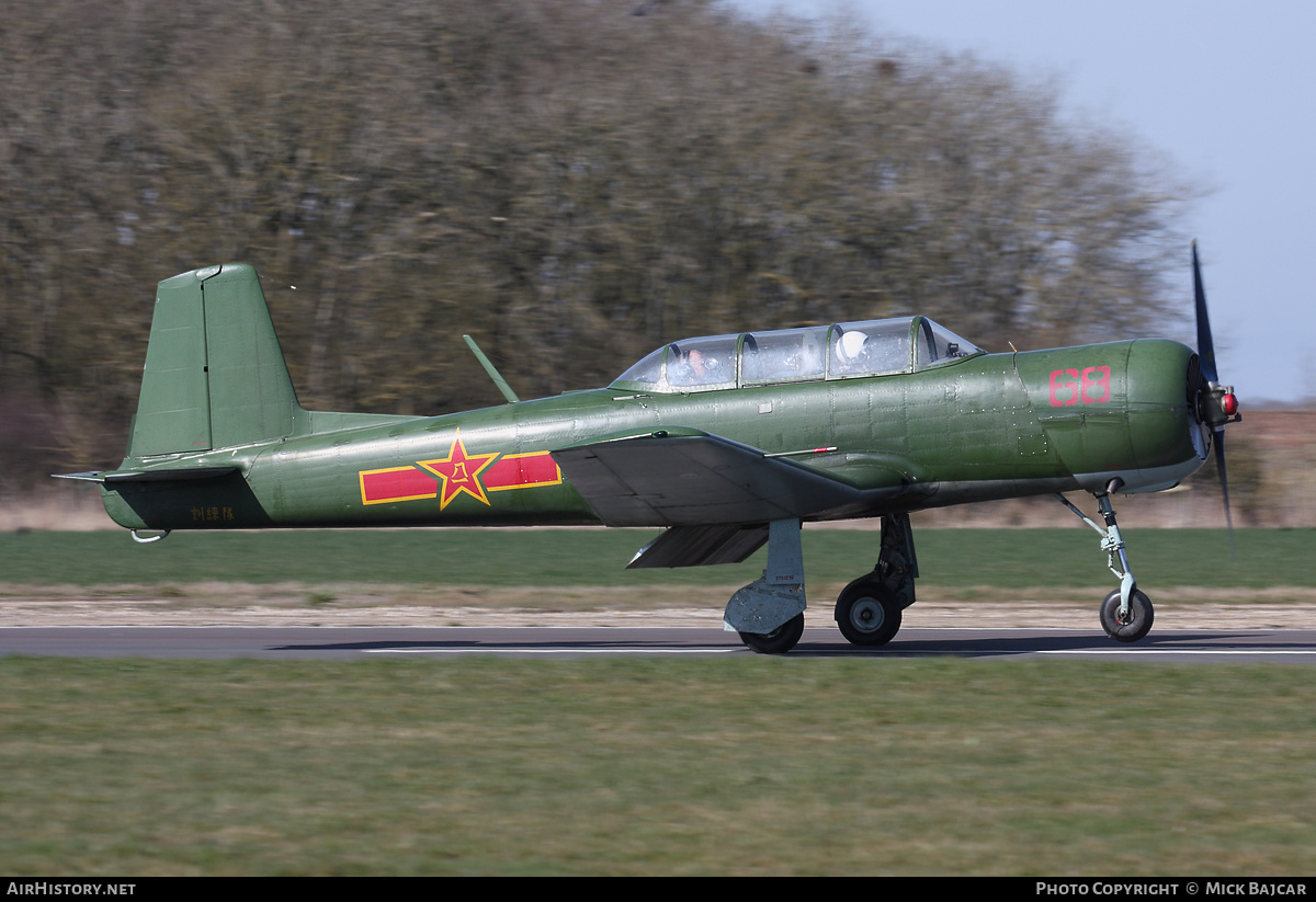 Aircraft Photo of G-BVVG | Nanchang CJ-6A | China - Air Force | AirHistory.net #14202