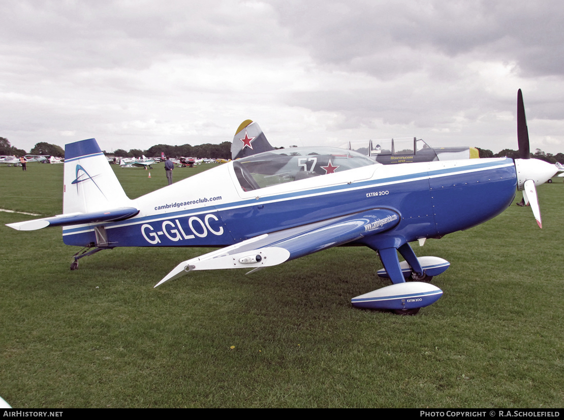 Aircraft Photo of G-GLOC | Extra EA-200 | Cambridge Aero Club | AirHistory.net #14206