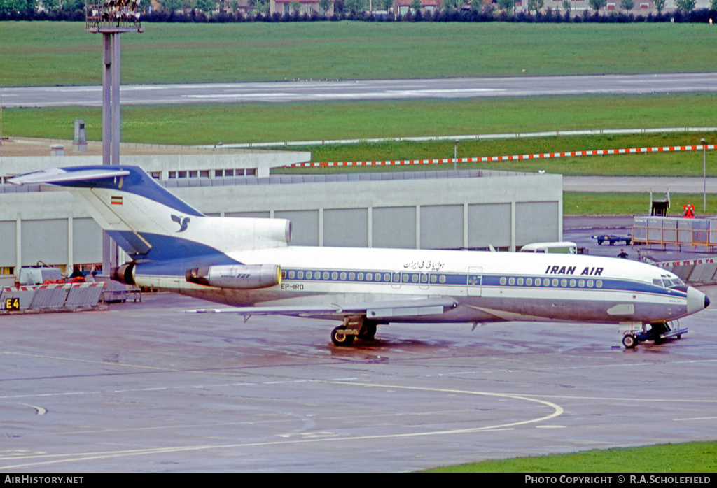 Aircraft Photo of EP-IRD | Boeing 727-86 | Iran Air | AirHistory.net #14214