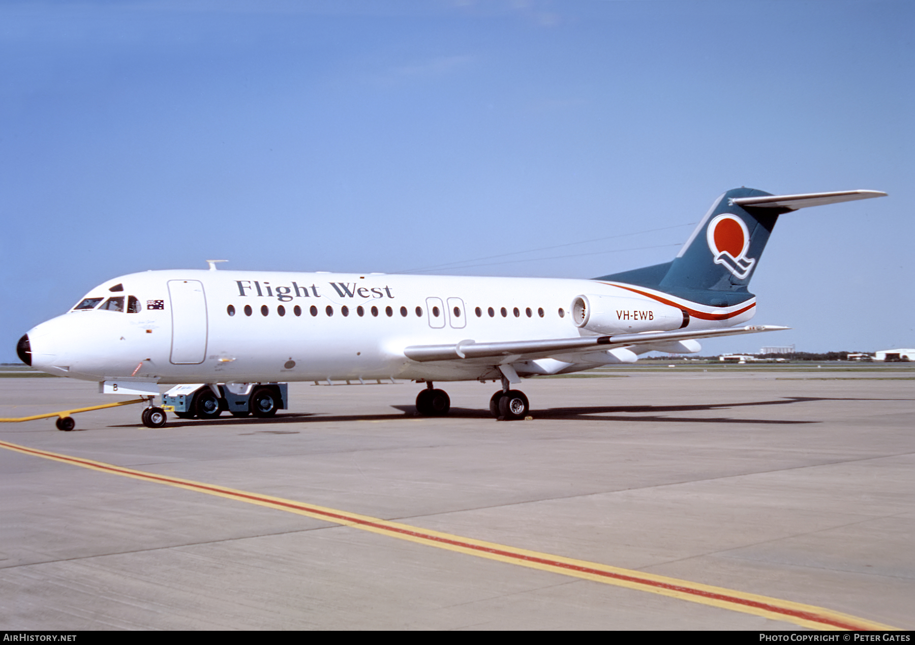 Aircraft Photo of VH-EWB | Fokker F28-4000 Fellowship | Flight West Airlines | AirHistory.net #14229