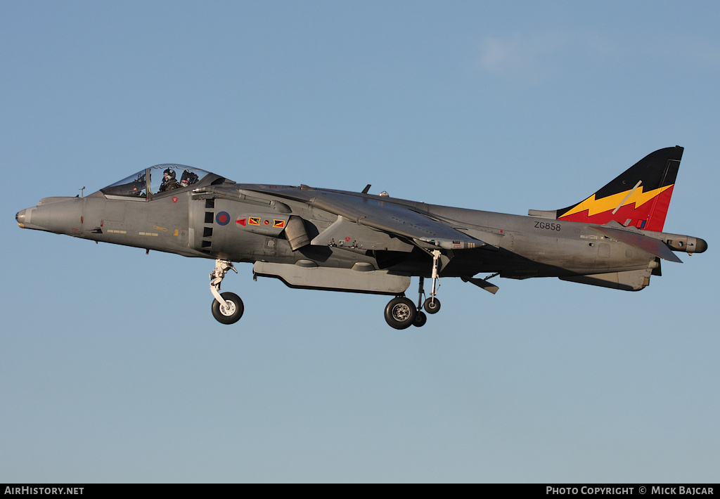 Aircraft Photo of ZG858 | British Aerospace Harrier GR9 | UK - Air Force | AirHistory.net #14264