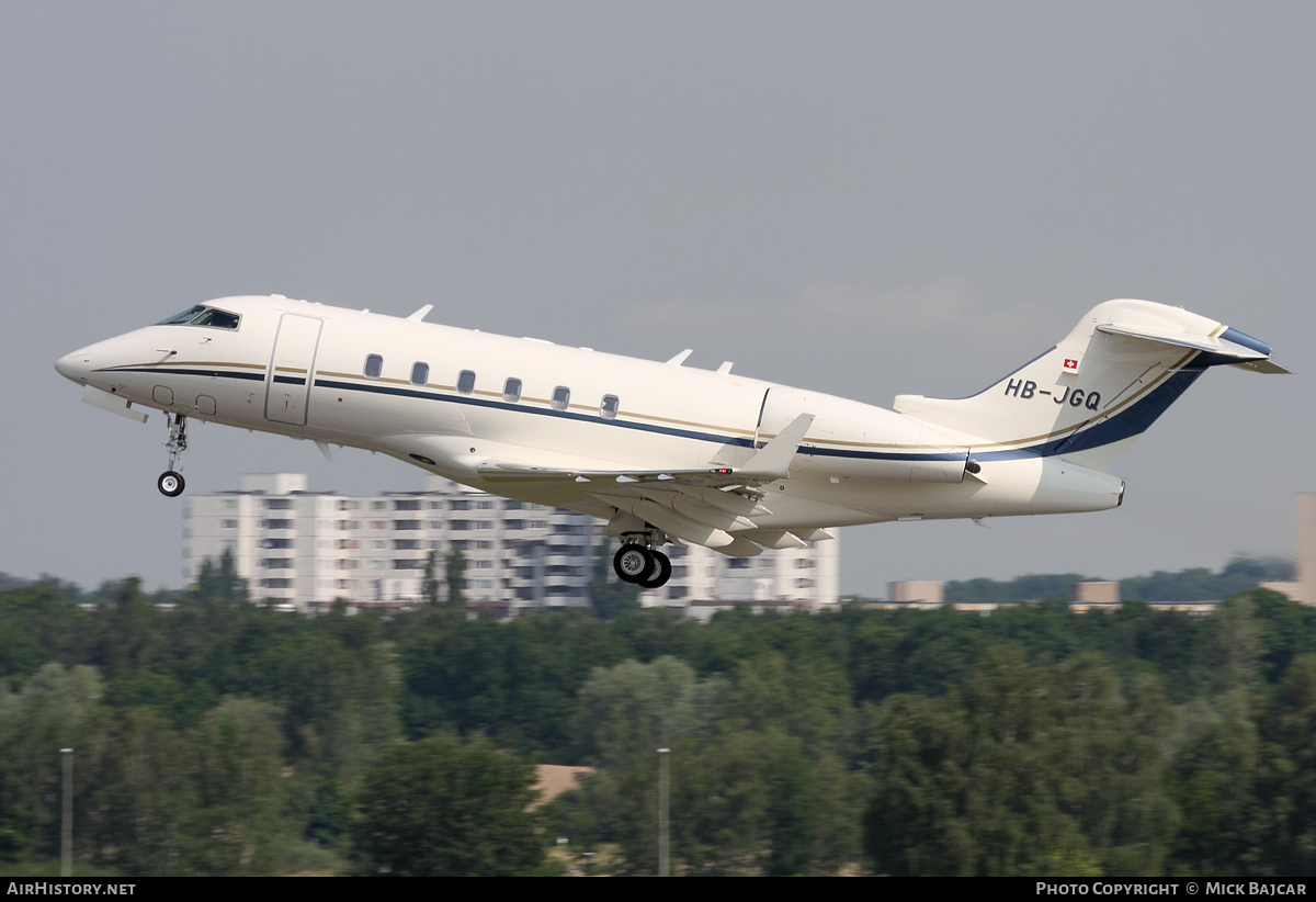 Aircraft Photo of HB-JGQ | Bombardier Challenger 300 (BD-100-1A10) | AirHistory.net #14277