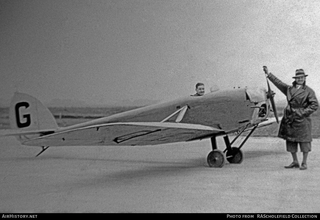 Aircraft Photo of G-EBHX | De Havilland D.H. 53 Hummingbird | AirHistory.net #14286