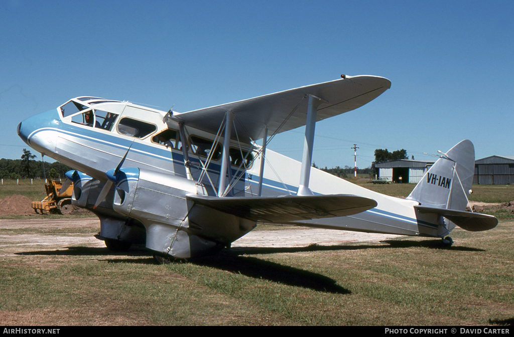 Aircraft Photo of VH-IAN | De Havilland D.H. 89A Dragon Rapide | AirHistory.net #14291
