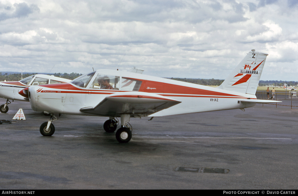 Aircraft Photo of VH-IAZ | Piper PA-28-140 Cherokee | Illawarra Flying School | AirHistory.net #14298