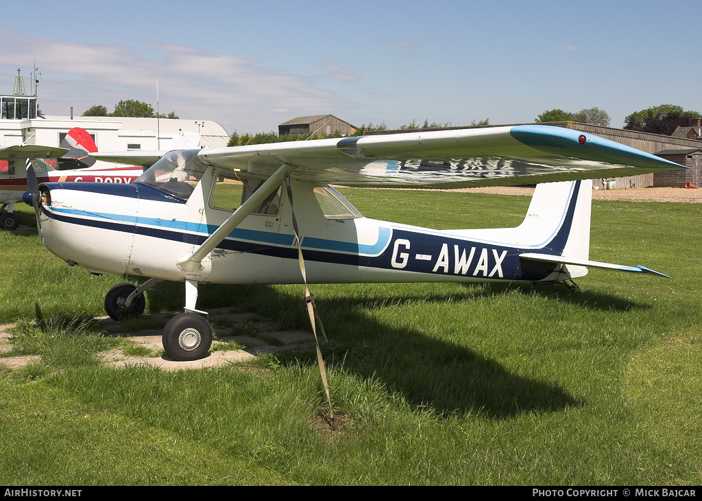 Aircraft Photo of G-AWAX | Cessna 150D/Taildragger | AirHistory.net #14303