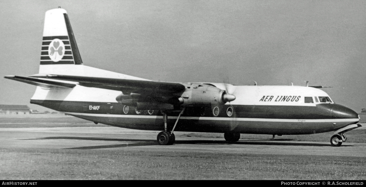 Aircraft Photo of EI-AKF | Fokker F27-100 Friendship | Aer Lingus | AirHistory.net #14310