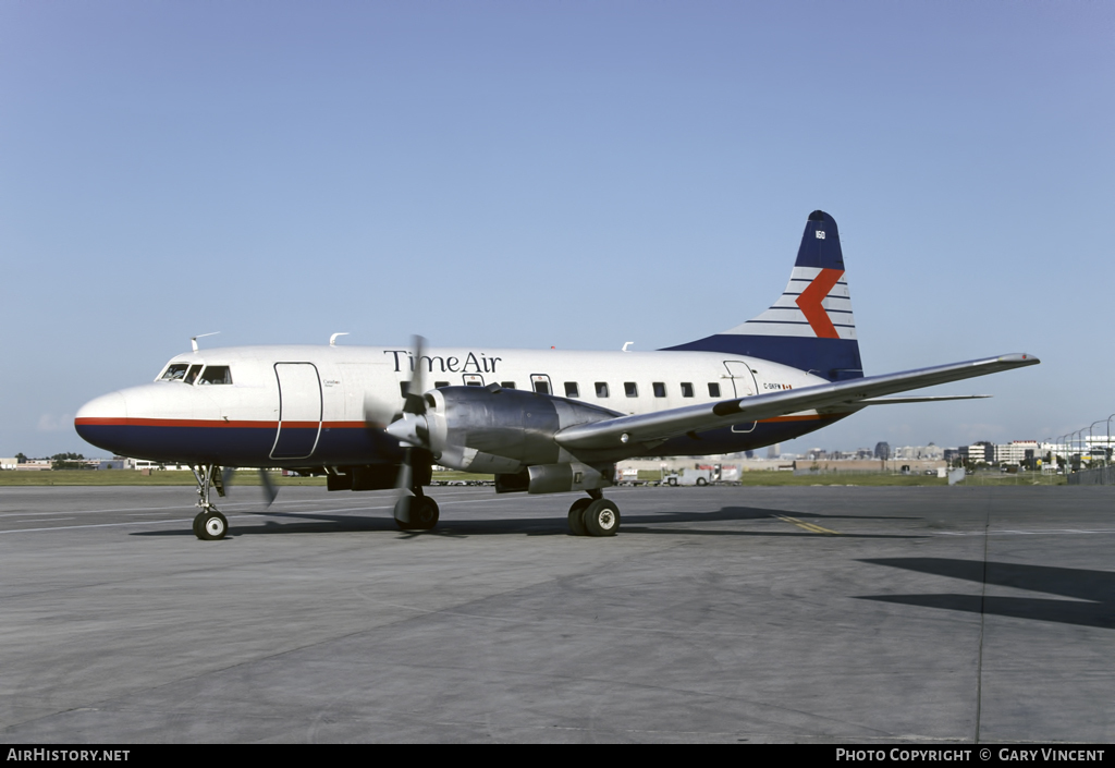 Aircraft Photo of C-GKFW | Convair 580 | Time Air | AirHistory.net #14327