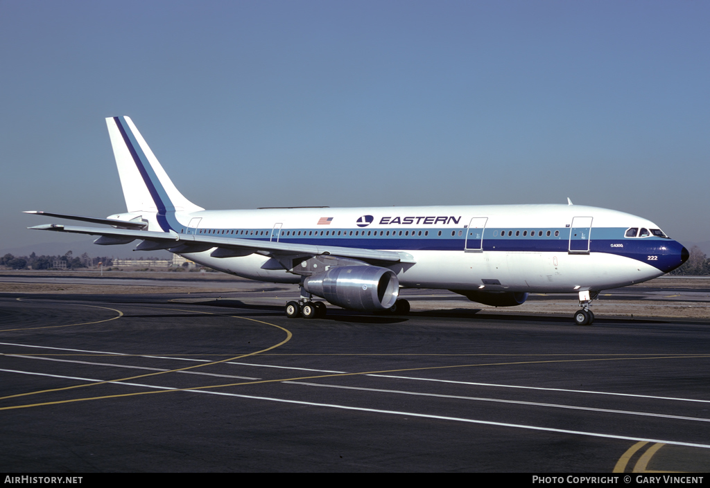 Aircraft Photo of N222EA | Airbus A300B4-203 | Eastern Air Lines | AirHistory.net #14328