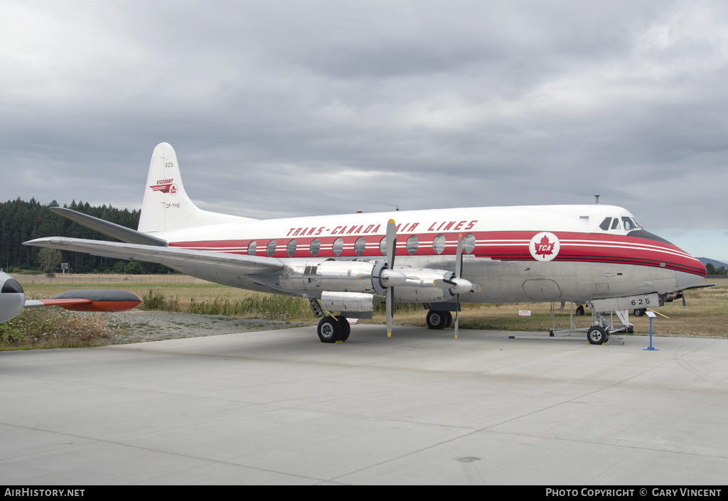 Aircraft Photo of CF-THG | Vickers 757 Viscount | Trans-Canada Air Lines - TCA | AirHistory.net #14358