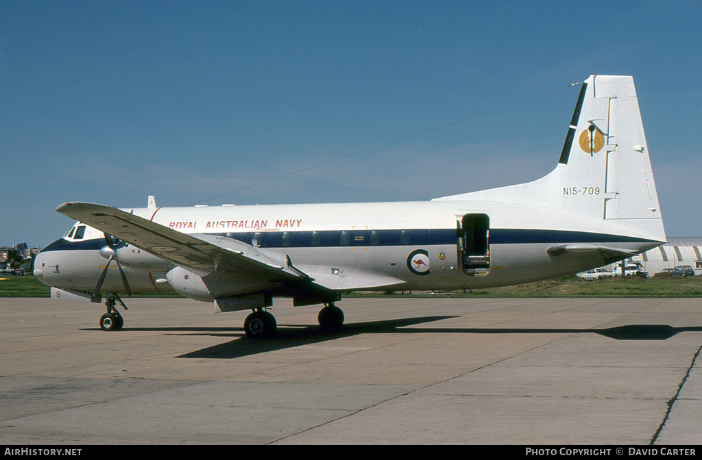 Aircraft Photo of N15-709 | Hawker Siddeley HS-748 Srs2/228 | Australia - Navy | AirHistory.net #14360