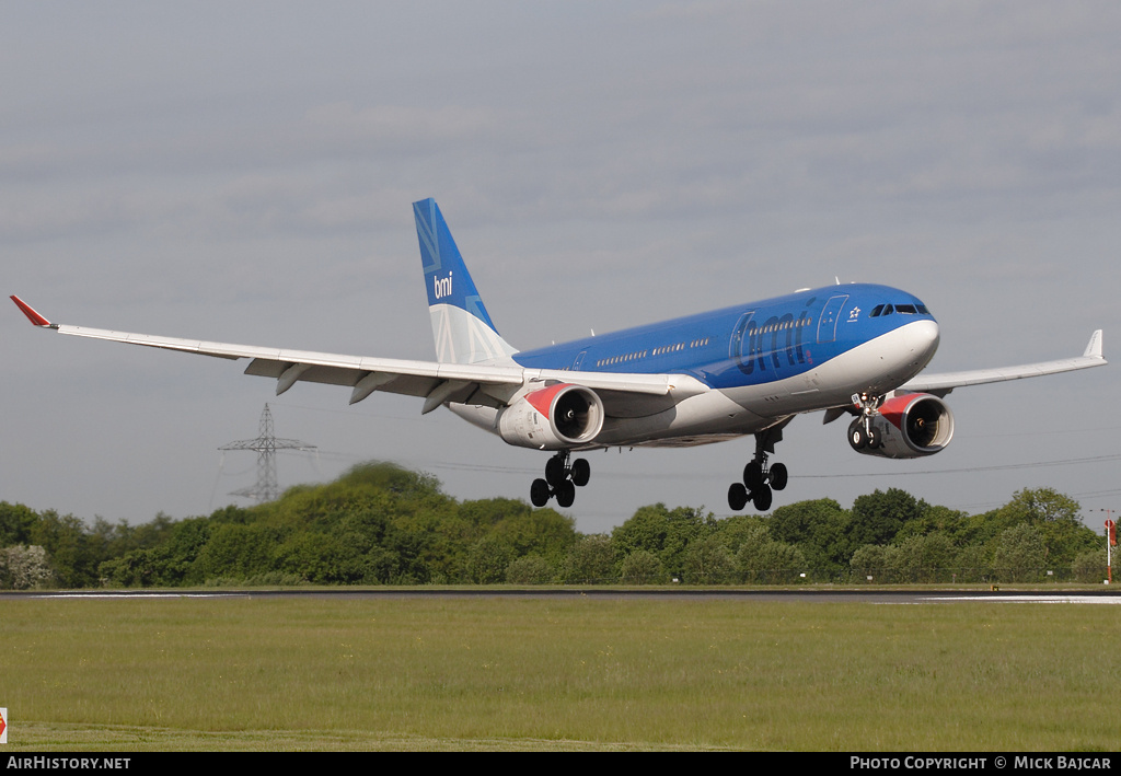 Aircraft Photo of G-WWBM | Airbus A330-243 | BMI - British Midland International | AirHistory.net #14385