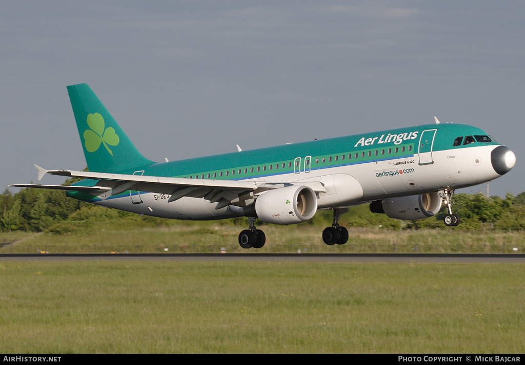 Aircraft Photo of EI-DEJ | Airbus A320-214 | Aer Lingus | AirHistory.net #14390