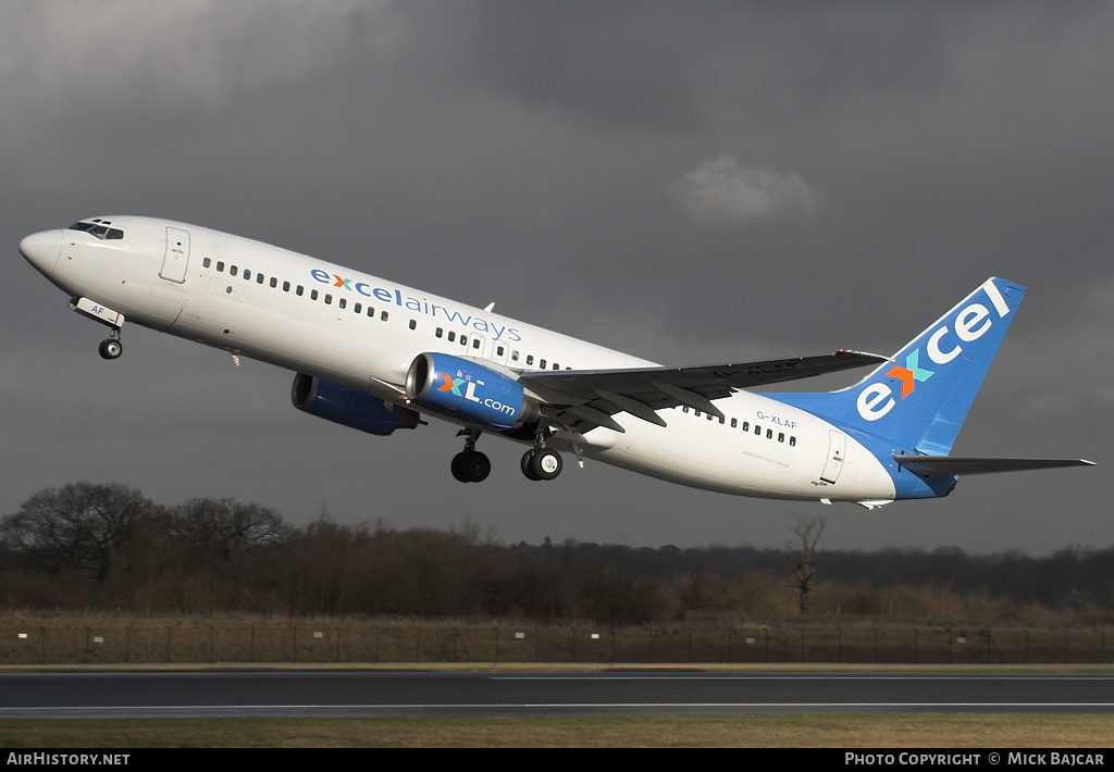 Aircraft Photo of G-XLAF | Boeing 737-86N | Excel Airways | AirHistory.net #14392