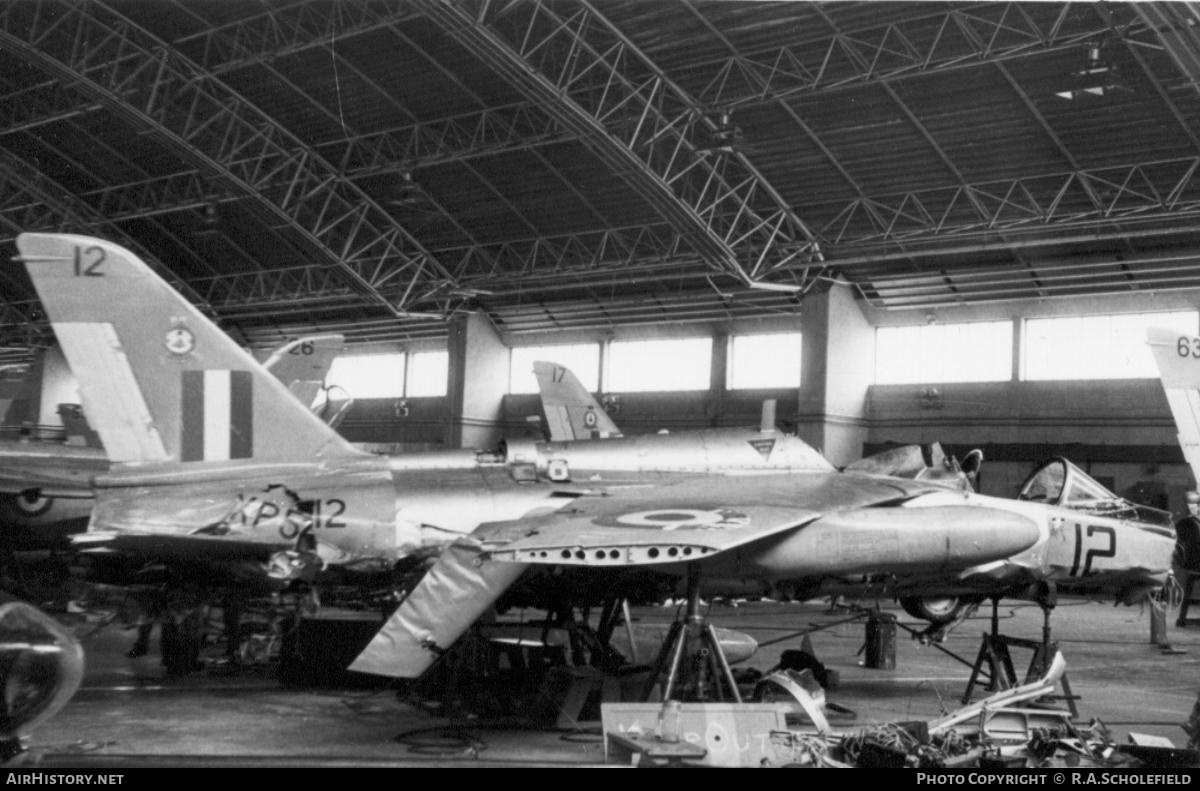 Aircraft Photo of XP512 | Folland Fo.144 Gnat T.1 | UK - Air Force | AirHistory.net #14399