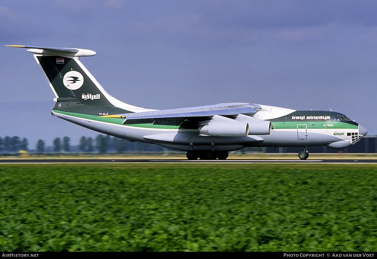 Aircraft Photo of YI-ALS | Ilyushin Il-76MD | Iraqi Airways | AirHistory.net #14417