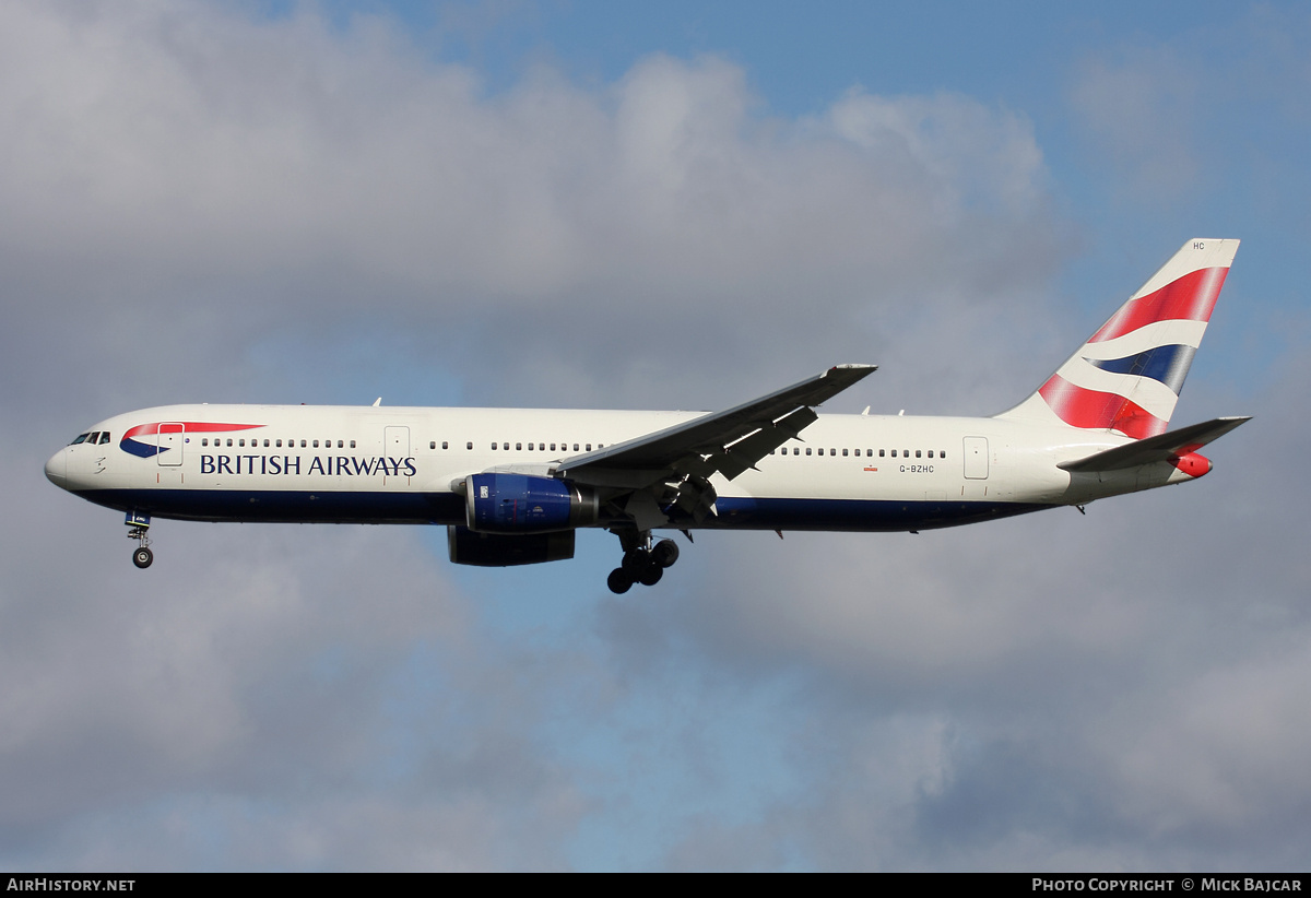 Aircraft Photo of G-BZHC | Boeing 767-336/ER | British Airways | AirHistory.net #14430