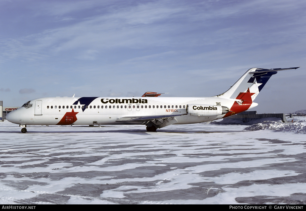 Aircraft Photo of N715CL | McDonnell Douglas DC-9-32 | Columbia Air | AirHistory.net #14439