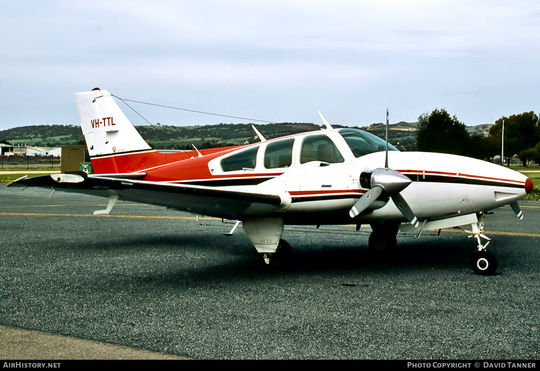Aircraft Photo of VH-TTL | Beech E55 Baron | AirHistory.net #14454