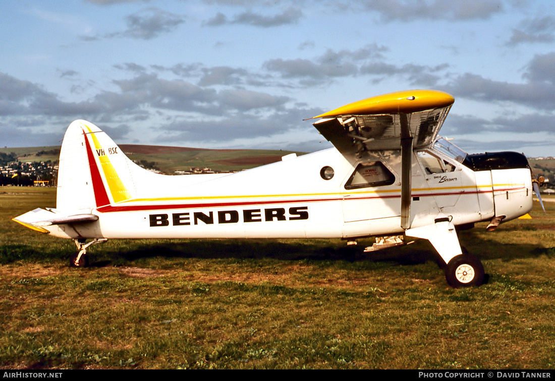 Aircraft Photo of VH-BSC | De Havilland Canada DHC-2 Beaver Mk1 | Benders Spreading Service | AirHistory.net #14457
