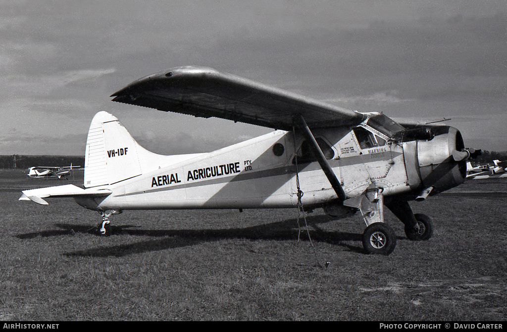 Aircraft Photo of VH-IDF | De Havilland Canada DHC-2 Beaver Mk1 | Aerial Agriculture | AirHistory.net #14470