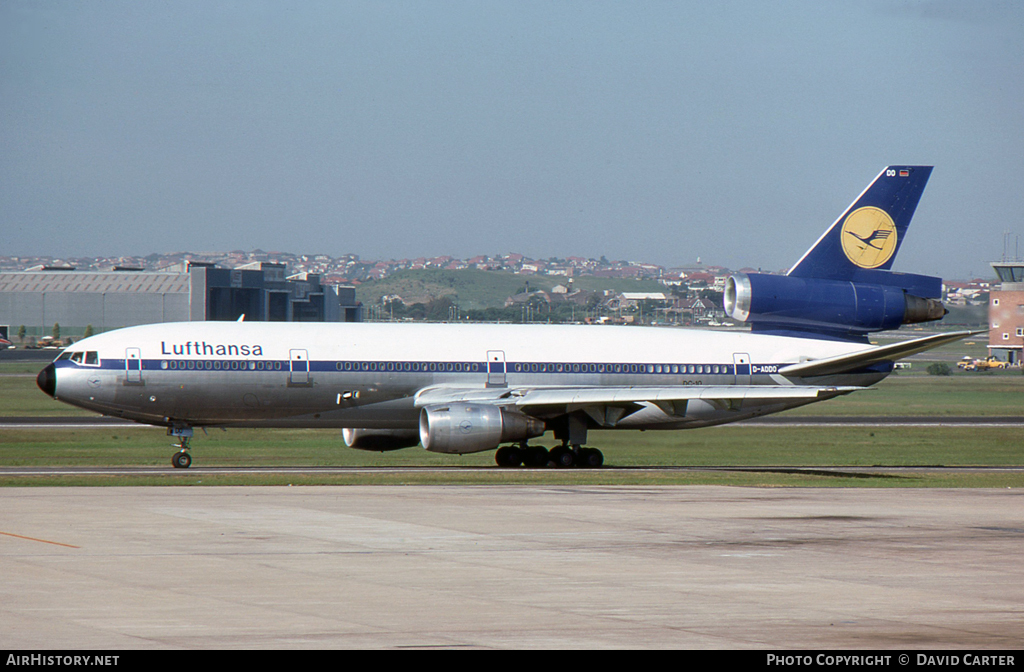 Aircraft Photo of D-ADDO | McDonnell Douglas DC-10-30 | Lufthansa | AirHistory.net #14485