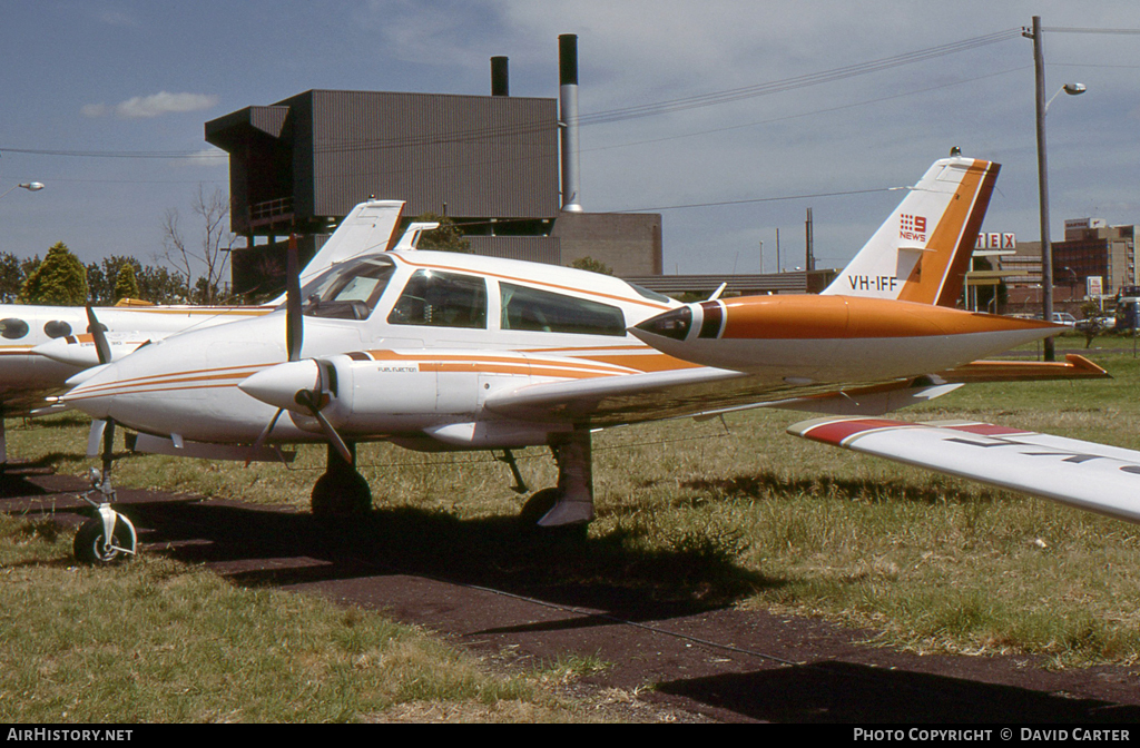 Aircraft Photo of VH-IFF | Cessna 310Q | Channel 9 News | AirHistory.net #14494