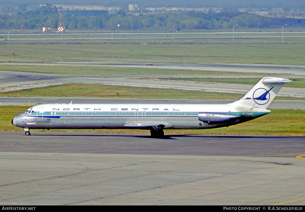Aircraft Photo of N774NC | McDonnell Douglas DC-9-51 | North Central Airlines | AirHistory.net #14504