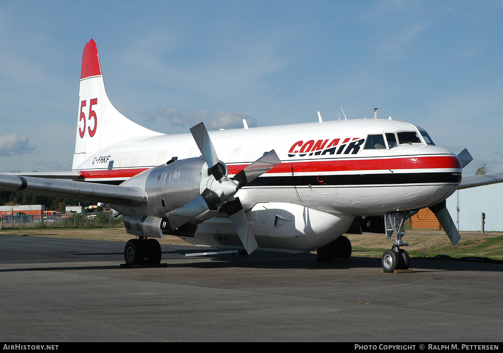 Aircraft Photo of C-FHKF | Convair 580/AT | Conair Aviation | AirHistory.net #14510