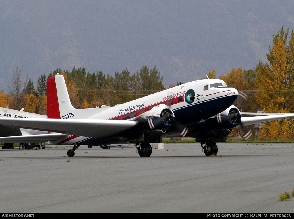 Aircraft Photo of N30TN | Douglas DC-3S Super DC-3 | TransNorthern Aviation | AirHistory.net #14513