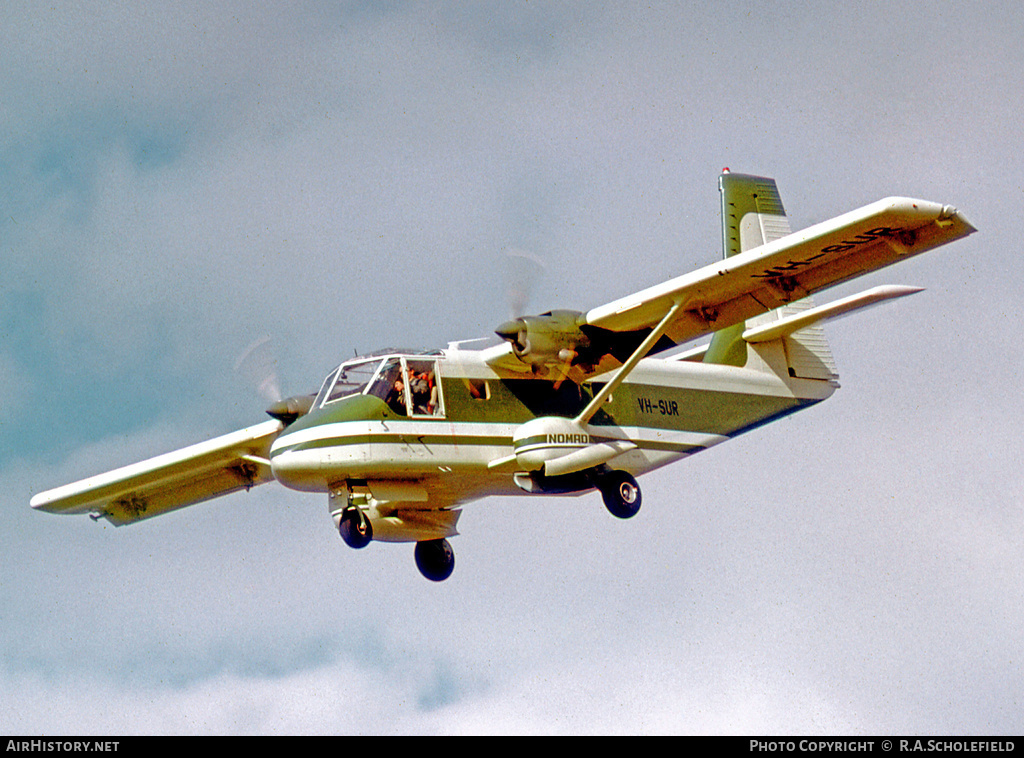 Aircraft Photo of VH-SUR | GAF N-2 Nomad | AirHistory.net #14523