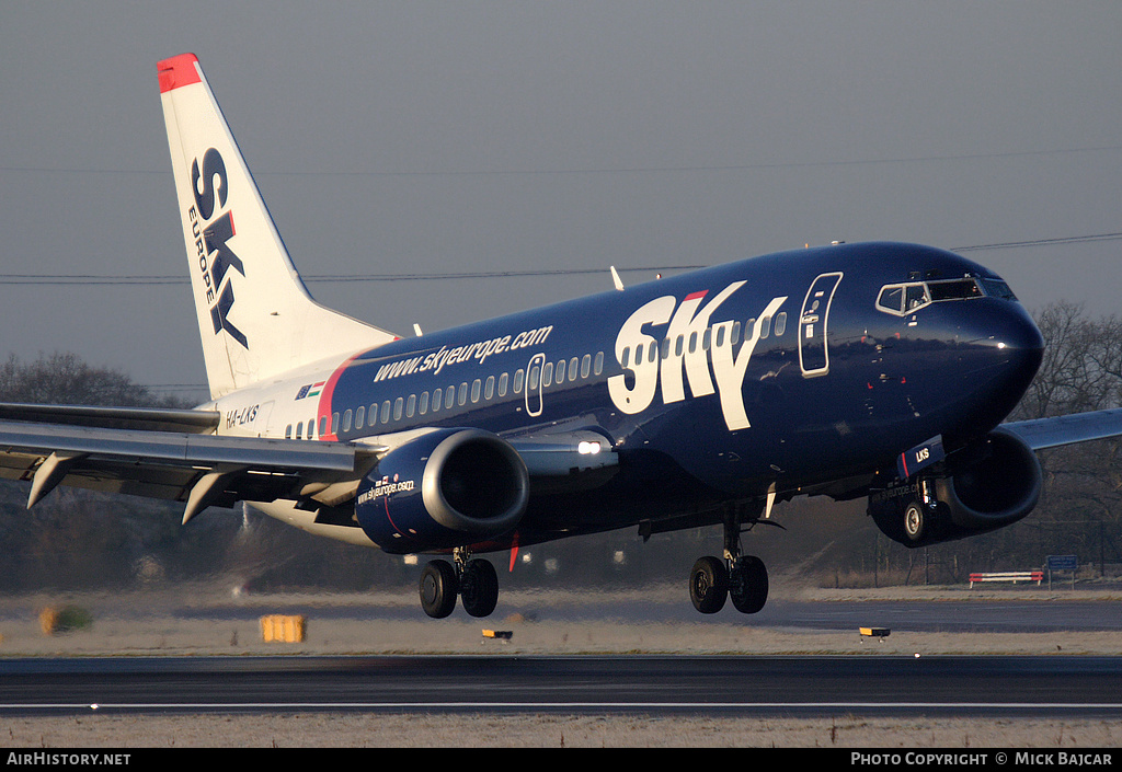 Aircraft Photo of HA-LKS | Boeing 737-33V | SkyEurope Airlines | AirHistory.net #14526